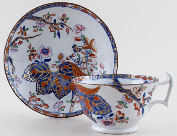 Breakfast Cup and Saucer c1840